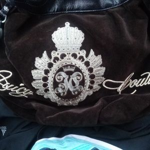 Brown juicy culture purse
